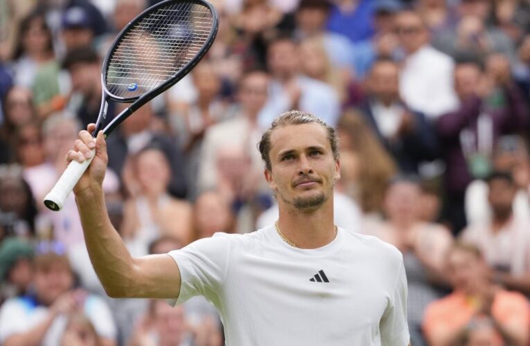 Wimbledon 2024: Zverev suffers injury scare but holds off Norrie to reach round four