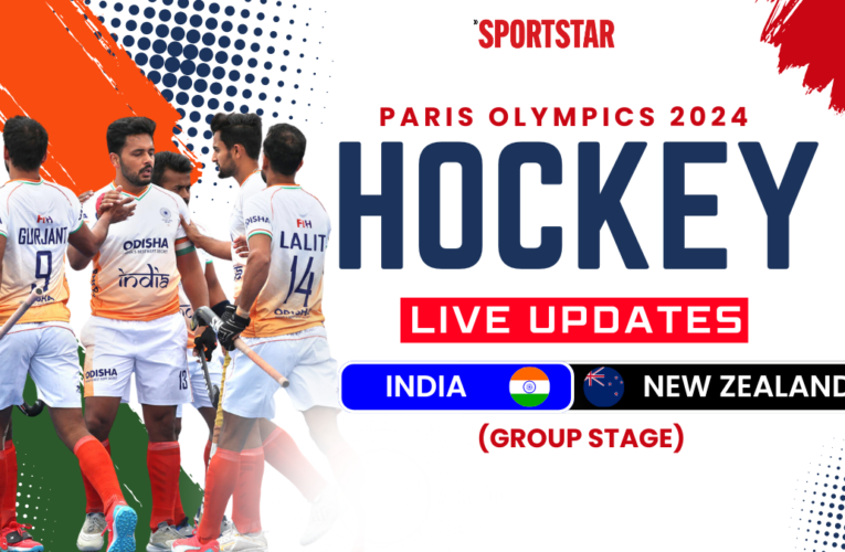 Paris Olympics 2024, India vs New Zealand men’s hockey LIVE Updates: IND aims to open campaign with win against NZ