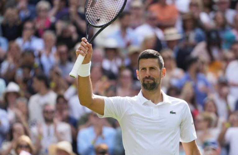 Wimbledon 2024: Novak Djokovic survives spirited challenge from British wildcard Jacob Fearnley