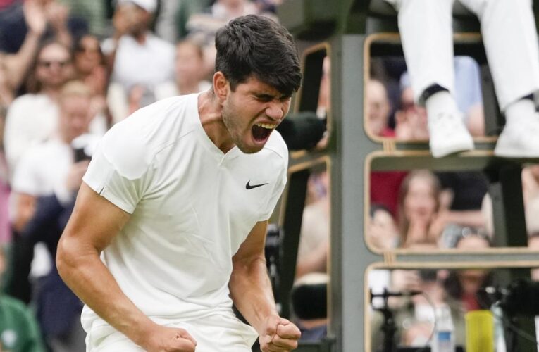 Wimbledon 2024: Alcaraz repels Humbert assault to reach quarterfinal