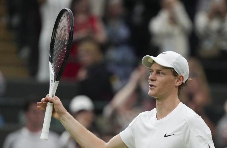 Wimbledon 2024: Sinner subdues feisty Hanfmann to reach second round