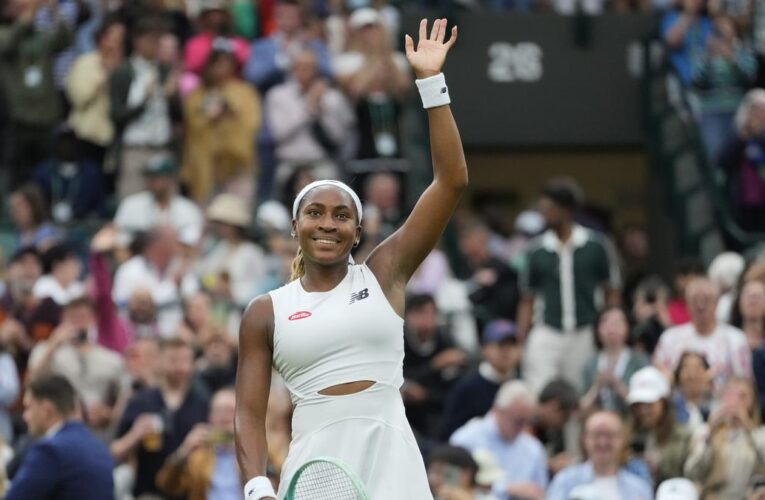 Wimbledon 2024: Gauff stops British qualifier Kartal to reach last 16