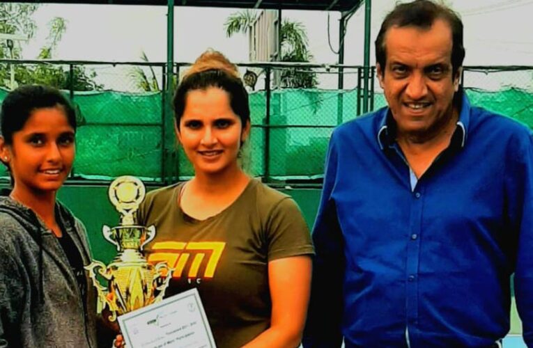 Sania mam did give me a few tips and I am working hard, says young tennis player Dandu Laxmi Siri