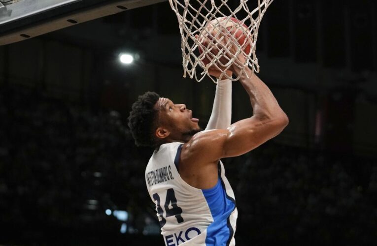 Giannis Antetokounmpo, Greece beat Luka Doncic, Slovenia to advance to Olympic qualifying final