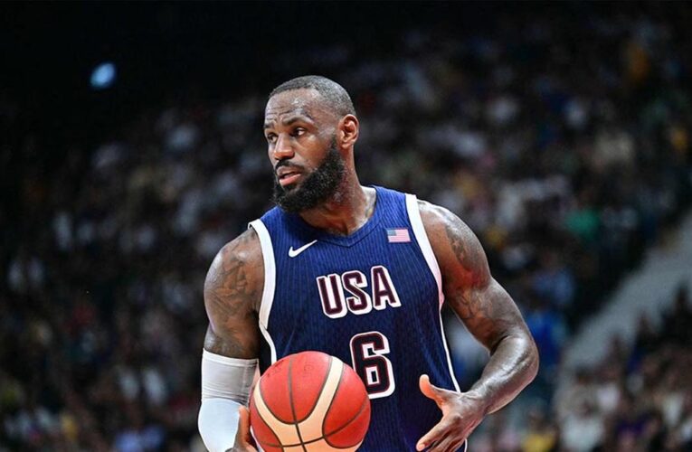 LeBron James scores final 11 points for US in 92-88 win over Germany as pre-Olympic tour ends