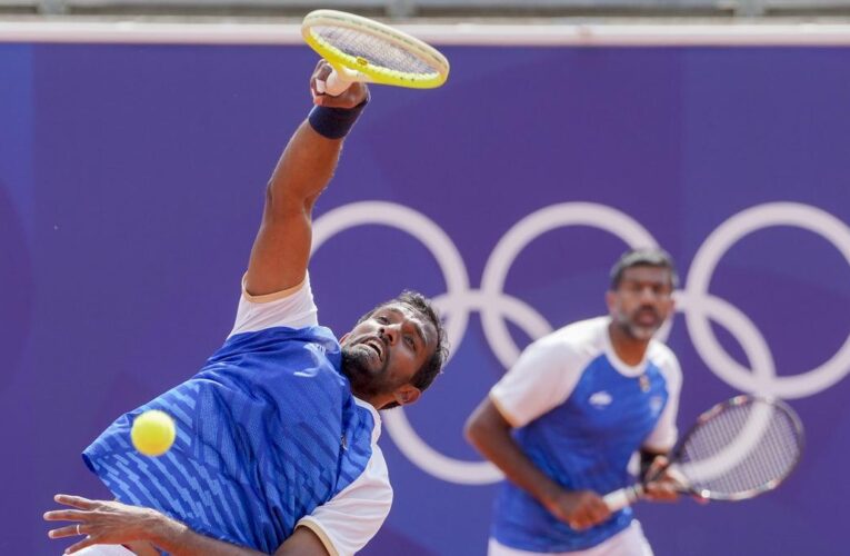 Paris 2024 Olympics, Tennis: Rohan Bopanna and Sriram Balaji’s doubles match suspended due to rain