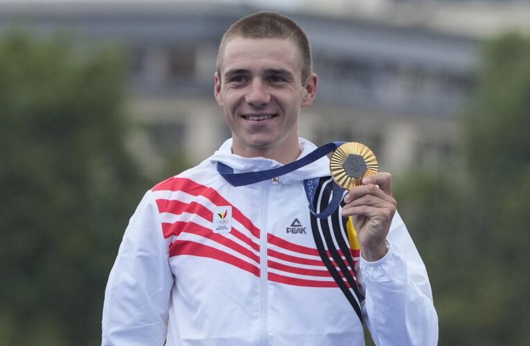 Paris 2024 Olympics: Evenepoel recovers from big night out to win Time Trial gold