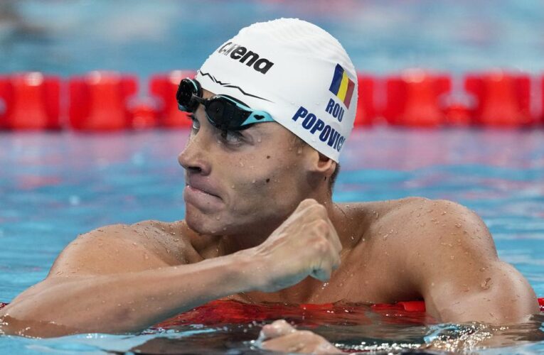 Paris 2024 Olympics: Romania’s Popovici takes men’s 200 metres freestyle gold