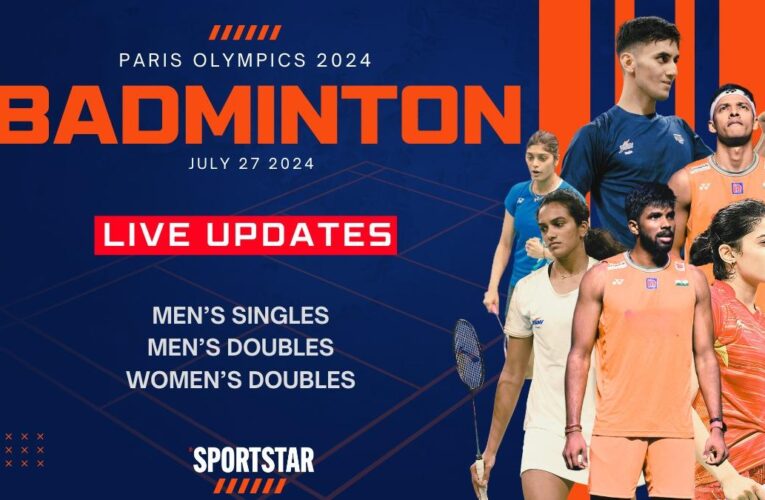 Paris 2024 Olympics, Badminton LIVE score: Lakshya Sen in action; Satwik-Chirag and Ponnappa-Crasto to play later