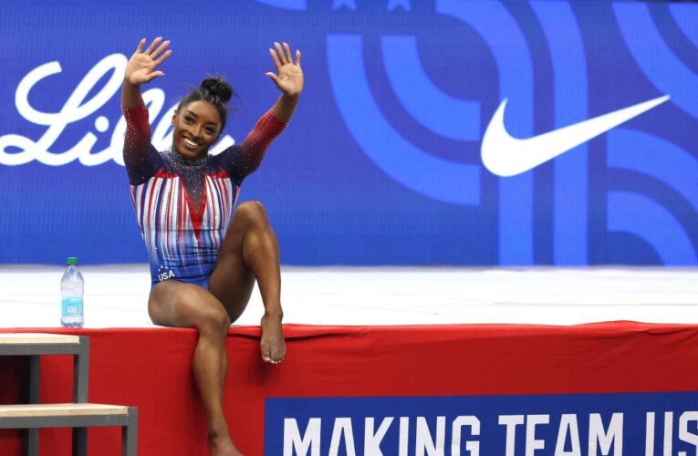 U.S. Trials: Simone Biles secures third trip to the Olympics after breezing to victory