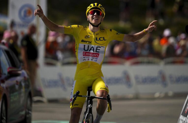 Tadej Pogacar conquers scorching Pyrenean climb to win stage 15 of Tour de France