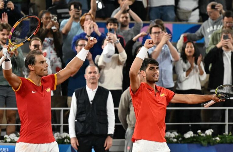 Paris Olympics 2024: Nadal and Alcaraz roar to opening doubles victory