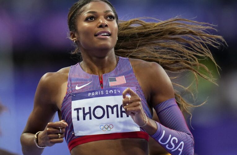 Paris 2024 Olympics: Gabby Thomas speeds to victory in women’s 200m final