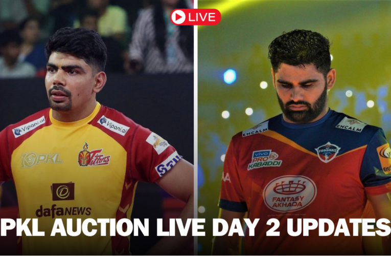 PKL 2024 Auction Live, Day 2: Sachin Tanwar top buy; drop in price for Pardeep Narwal, Pawan Sehrawat