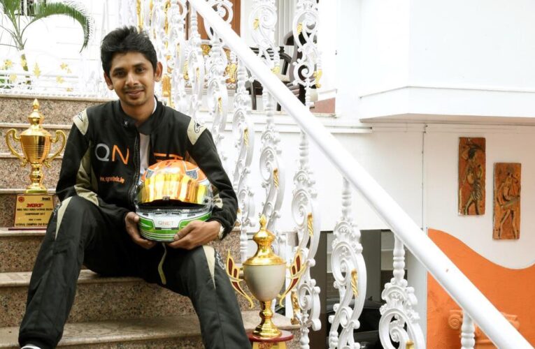 Chennai’s own para-athlete Chetan Korada ‘at home in a racing car’ ahead of Formula 4 Indian Championship debut