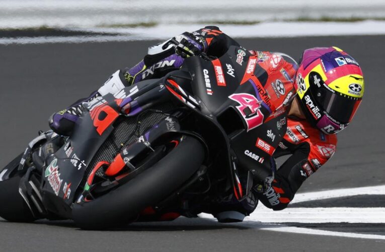 MotoGP: Aprilia’s Espargaro breaks Silverstone lap record to storm to pole at British Grand Prix