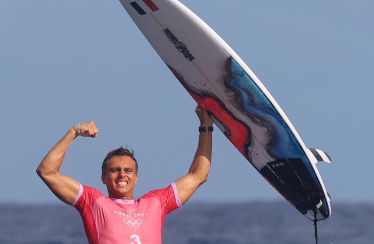 Paris 2024 Olympics: French Polynesian Kauli Vaast and Caroline Marks of USA win gold in surfing