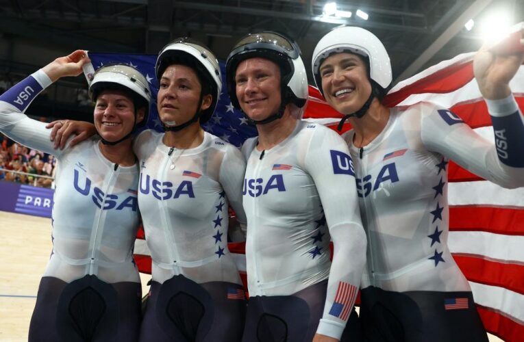 Paris Olympics 2024: United States win women’s team pursuit gold