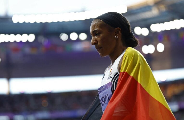 Belgium’s Nafissatou Thiam wins Paris 2024 Olympics heptathlon gold to seal Olympic hat-trick