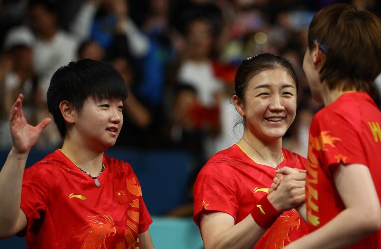 Paris 2024 Olympics: China achieves golden sweep with women’s team victory in Table Tennis