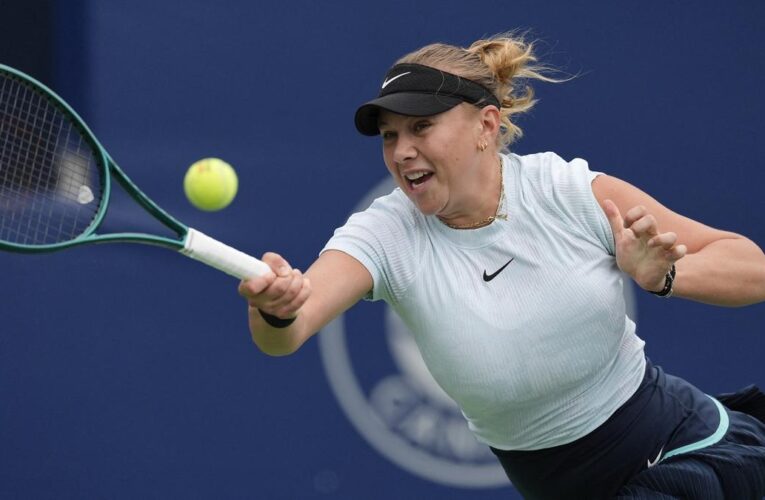 Amanda Anisimova beats Emma Navarro in windy Toronto semifinal