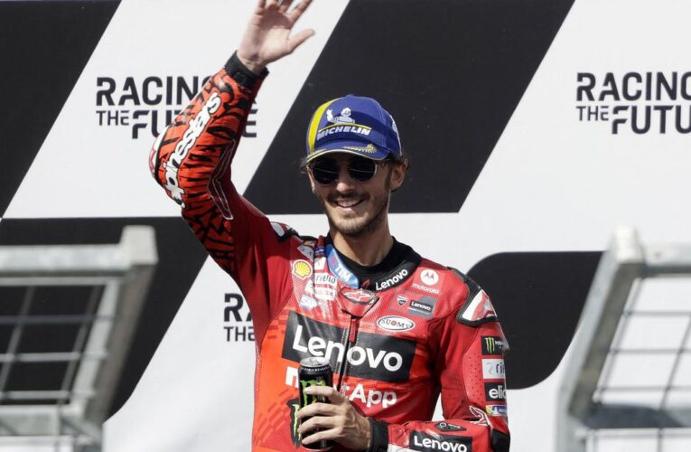 Francesco Bagnaia wins Austrian MotoGP, takes championship lead