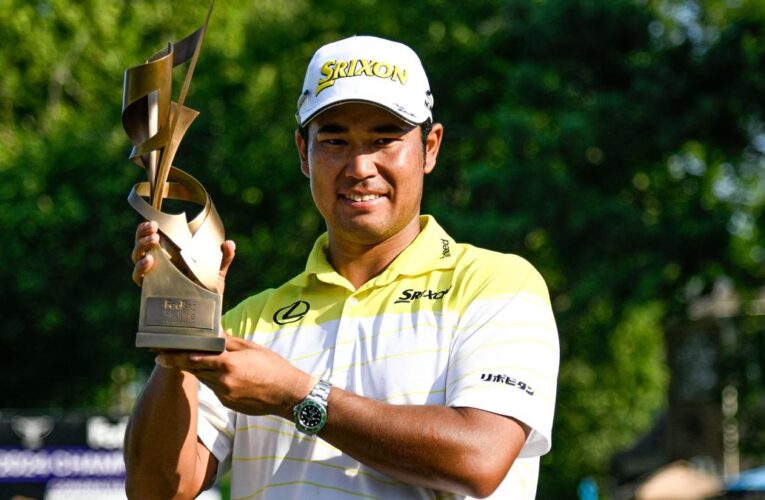 Hideki Matsuyama birdies final two holes to win FedEx St. Jude Championship