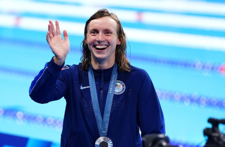 Paris 2024 Olympics: Katie Ledecky becomes most decorated female swimmer of all time