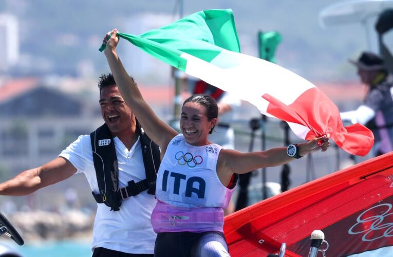 Paris Olympics 2024: Italy’s Marta Maggetti, Israel’s Tom Reuveny win gold in new windsurfing class