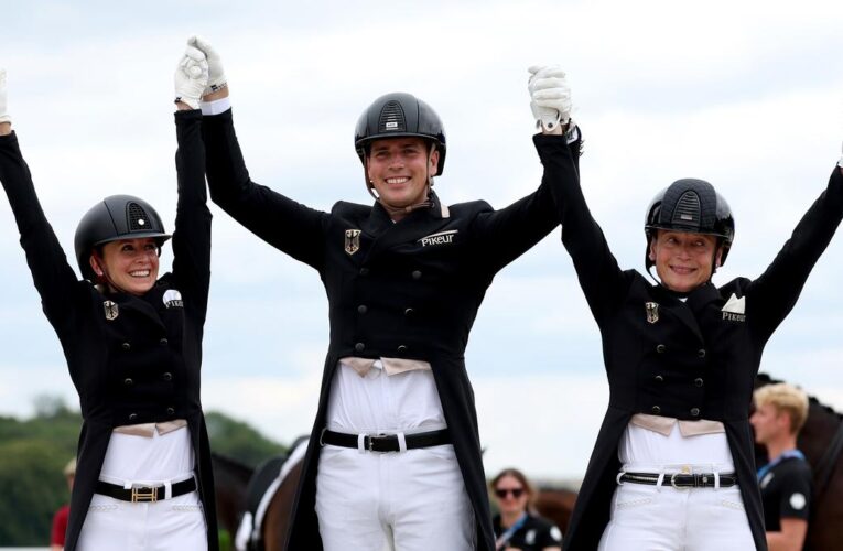 Paris Olympics 2024: Germany wins dressage team gold ahead of Denmark and Britain