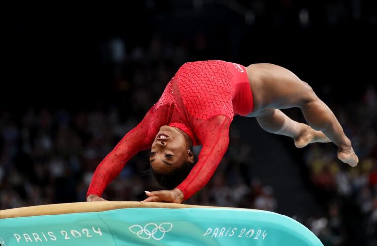 Paris 2024: Simone Biles extends gold medal run with second vault title