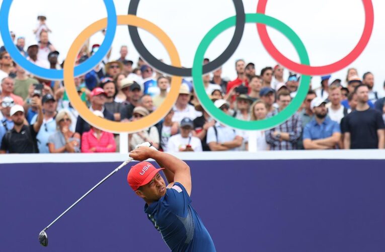 Paris Olympics 2024: Schauffele and Rahm share lead in a star-heavy chase for gold in golf