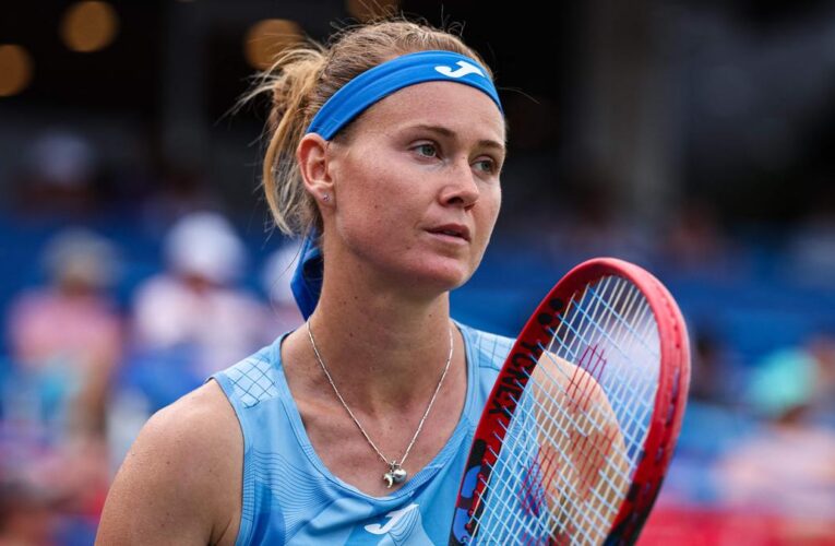 Washington Open 2024: Bouzkova rallies to beat top-seeded Sabalenka after a long weather delay
