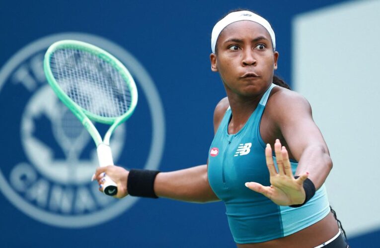 Top-seeded Coco Gauff beats Yafan Wang 6-4, 6-2 in Toronto in her first hard-court match since April