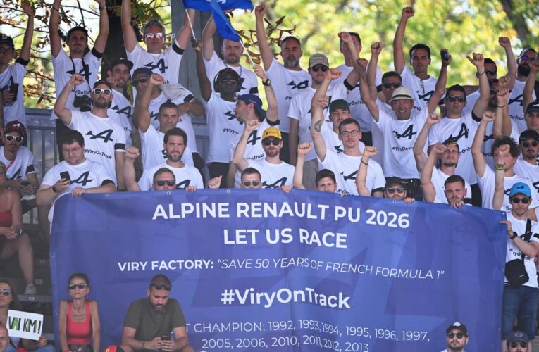 Italian Grand Prix: Renault F1 engine employees stage peaceful protest at Monza