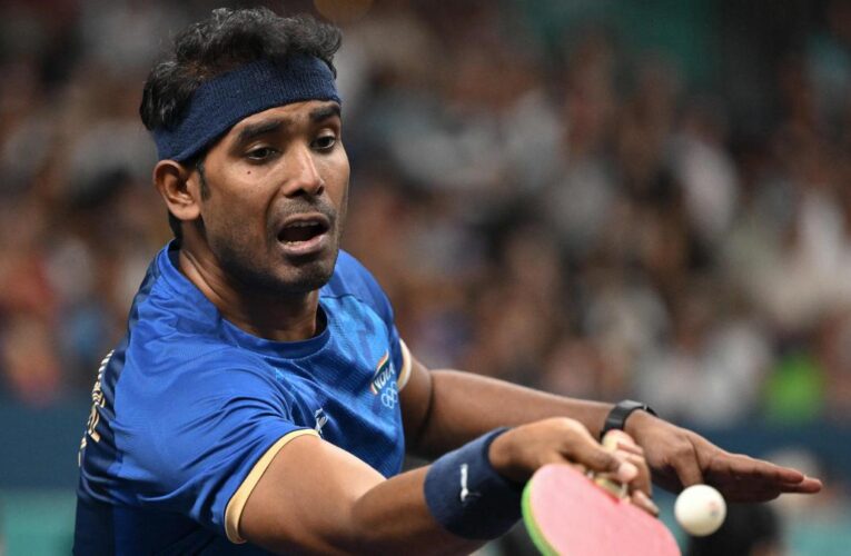 Paris 2024 Olympics: India men’s table tennis team loses to China in round of 16