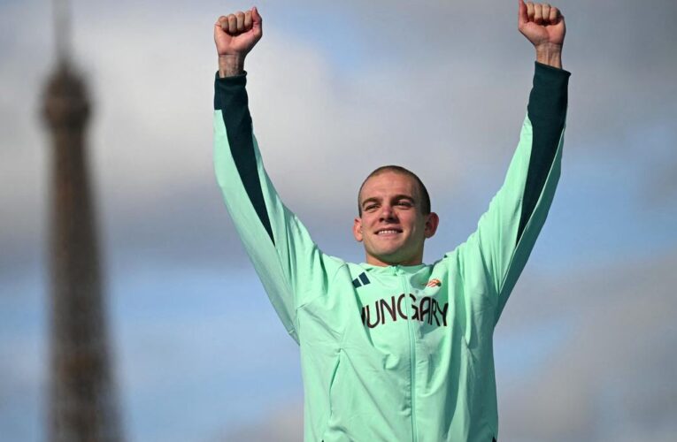 Paris Olympic 2024: Kristof Rasovszky of Hungary wins men’s marathon to complete swimming events in the Seine