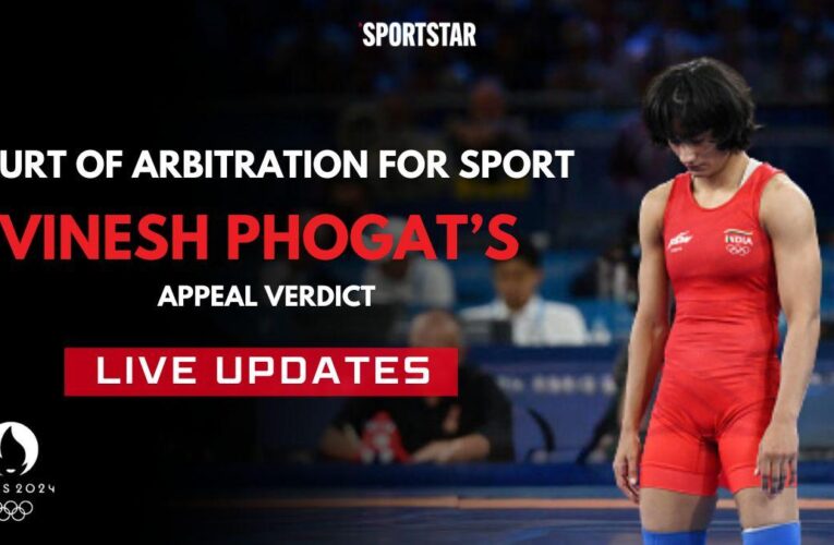 Vinesh Phogat Live Updates, Paris 2024 Olympics Disqualification Appeal: CAS verdict deferred to August 13, 9:30 PM IST