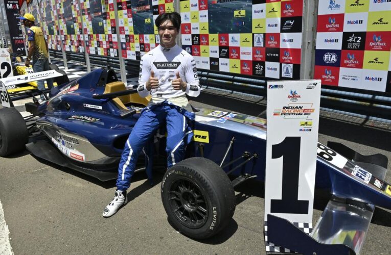 Hugh Barter produces overtaking masterclass to win F4 race; Alister Yoong triumphs in IRL