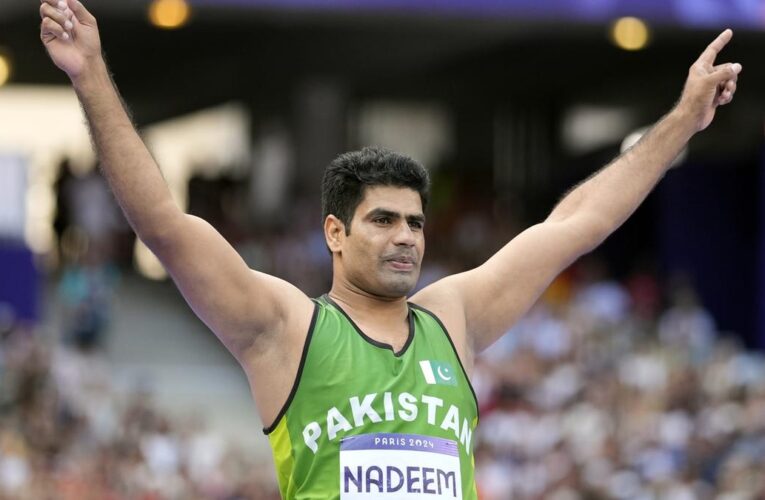 Paris 2024 Olympics: Pakistan’s Arshad Nadeem breaks Olympic record with 92.97m throw during javelin final