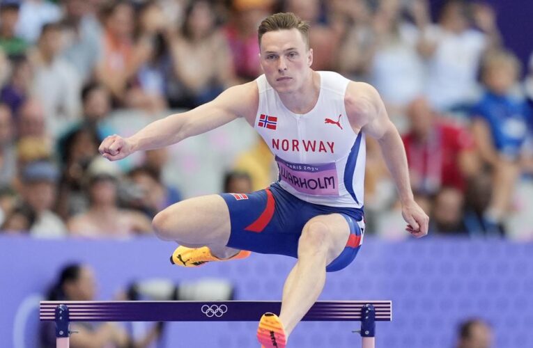 Paris 2024 Olympics: Warholm enjoys confident start to 400m hurdles title defence