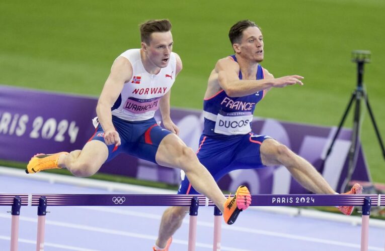 Paris 2024 Olympics: Warholm, home favourite Ducos into 400m hurdles final