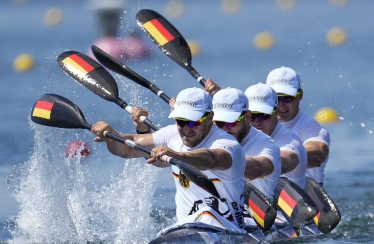 Paris Olympics 2024: Germany wins men’s kayak four 500m gold