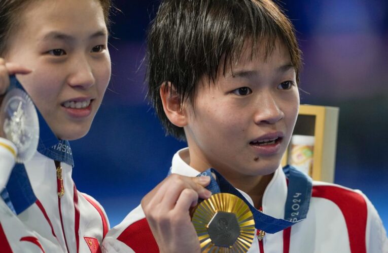 Paris 2024 Olympics: 17-year-old Quan Hongchan of China wins gold on 10-meter platform