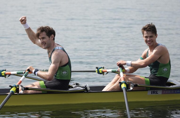 Paris 2024 Olympics: Irish eyes smile in Paris as O’Donovan does it again in men’s lightweight double sculls