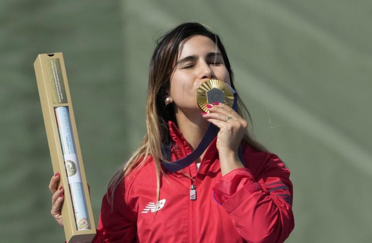 Paris 2024 Olympics: Chile’s Crovetto Chadid wins women’s skeet gold, Britain Rutter takes silver