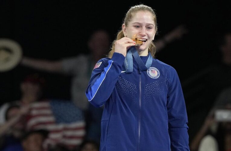 Paris Olympics 2024: Amit Elor, 20, becomes youngest U.S. wrestler to win gold by claiming women’s 68 kg class