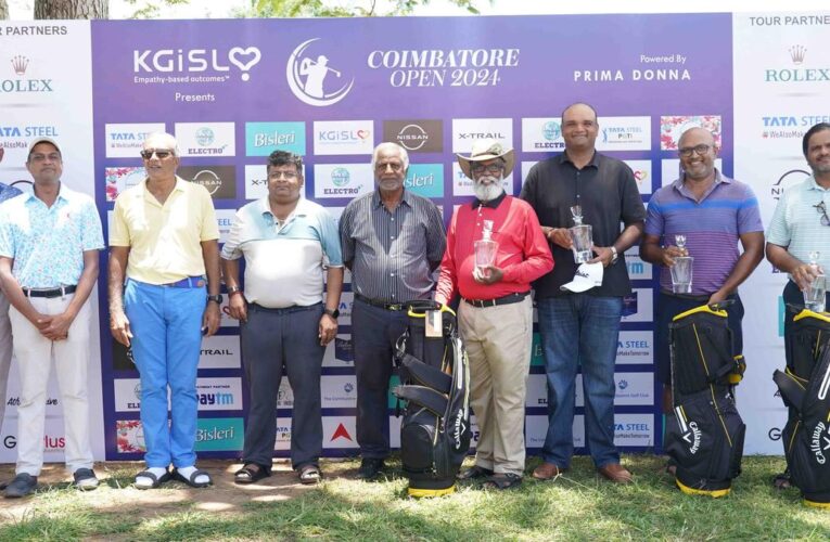 Udayan Mane & team prevail in Pro-Am event of Coimbatore Open 2024