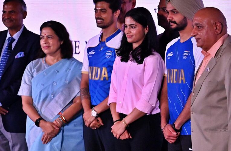 NRAI felicitates Paris Olympics medallists Manu Bhaker, Sarabjot Singh, Swapnil Kusale, and others