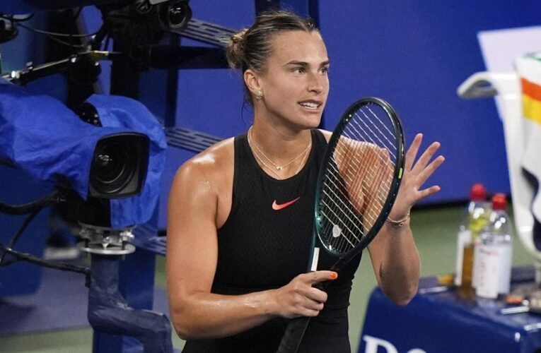 Sabalenka cruises past Hon in US Open first round